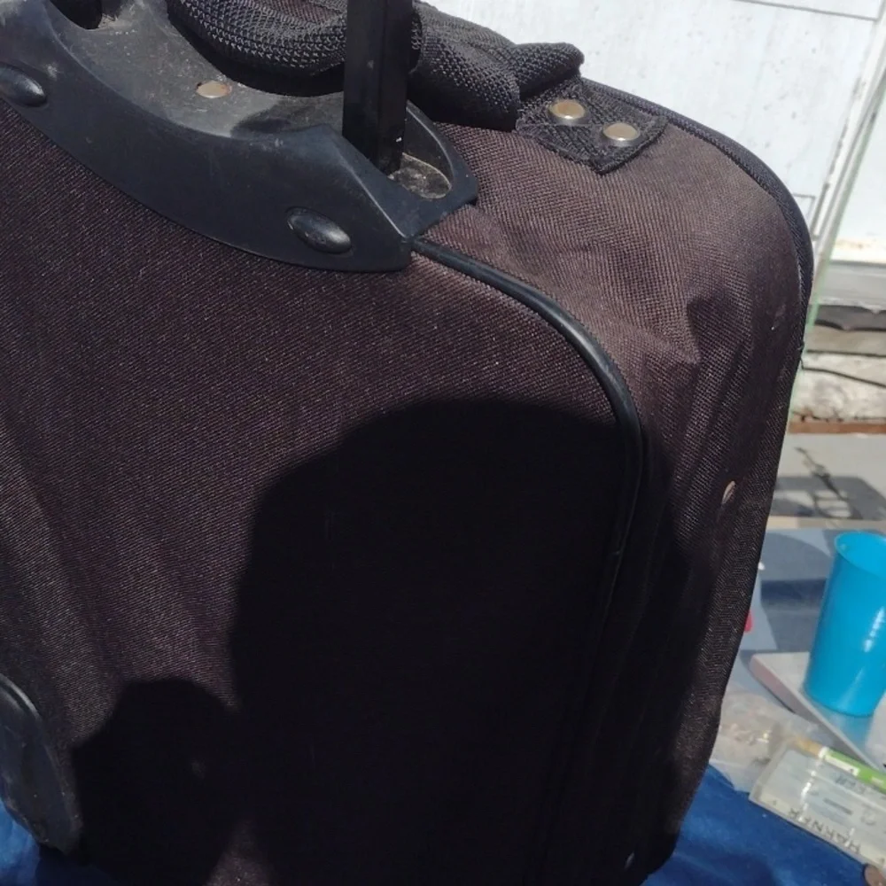 Essentials Travel Suitcase with handles and wheels